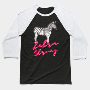 Zebra Strong EDS Warrior Baseball T-Shirt